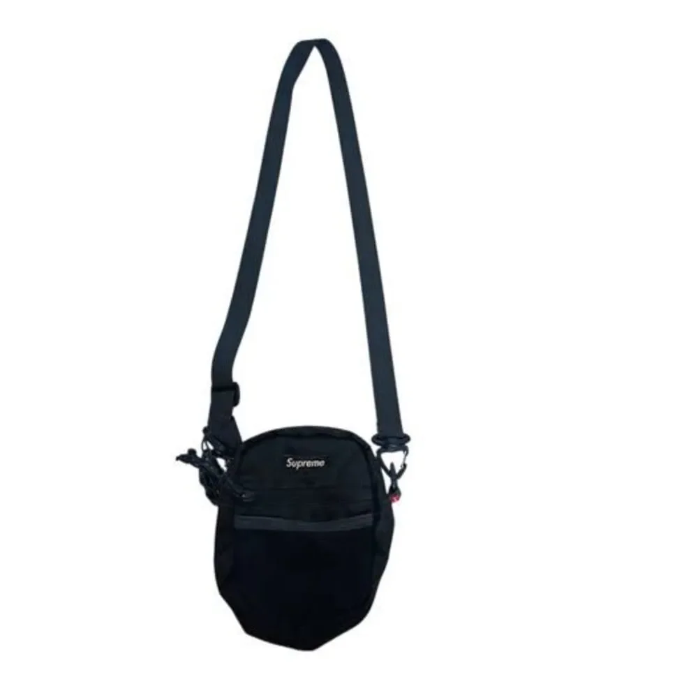 Supreme SS17 Small Shoulder Bag Cordura Fabric with Adjustable Strap Dark Blue